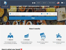 Tablet Screenshot of foodluck.com